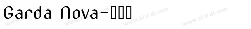 Garda Nova字体转换